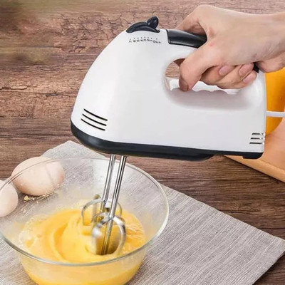 5SUPREME 100 W White Hand Blender(kitchen 100W High Speed Hand Mixer with 7 Speed (Random)asd1)