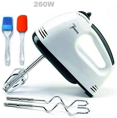 Unique Impex by Egg, Lassi, Butter Milk Maker, Cakes Hand Mixer cake machine 260W 260 W Hand Blender, Electric Whisk(White)