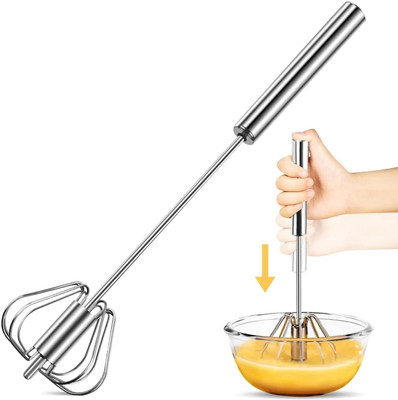 DHARMINSON 100 W Silver Hand Blender(Hand Blender Stainless Steel Blender Hand Blender Butter Milk & Lassi)