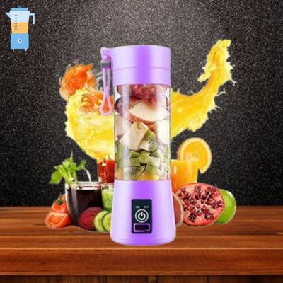 FRONY Plastic Electric Fruit Juicer, USB Rechargeable, Mini Juicer Grinder For shake/JuiceC420 Hand Juicer(Multicolor)