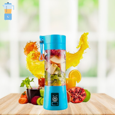 Clairbell Plastic Electric Fruit Juicer, USB Rechargeable, Mini Juicer Grinder For shake/JuiceB470 Hand Juicer(Multicolor)