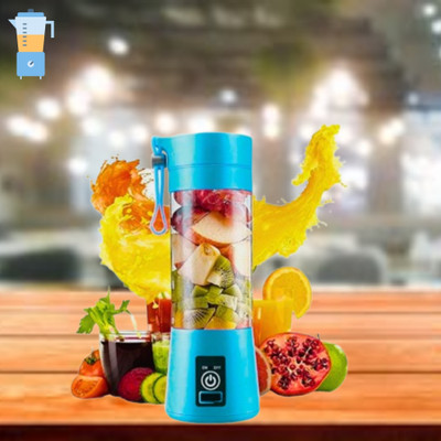 GUGGU Plastic Electric Fruit Juicer, USB Rechargeable, Mini Juicer Grinder For shake/JuiceB2 Hand Juicer(Multicolor)