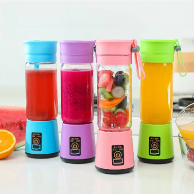 ROAR Plastic AE_917A_ELECTRIC JUICER MIXER GRINDER RECHARGEABLE USB BOTTLE BLENDER SHAKER Hand Juicer(Multicolor)