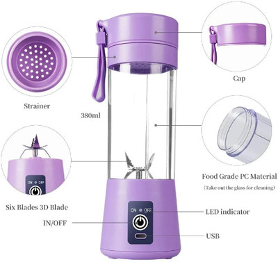 SACRO Pro Fruit Juicer 200 W Juicer Mixer Grinder(AE_935A_ELECTRIC JUICER | 1 Jar | Multicolor)