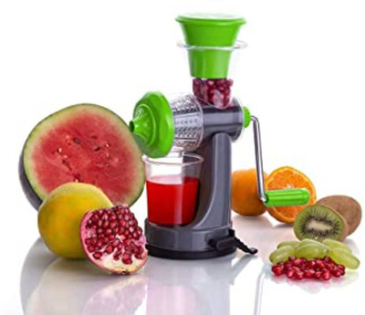 MINAG Plastic Mini Juicer Machine, Juice Maker Machine for Home, Deluxe Fruit & Vegetable Hand Juicer(Multicolor)