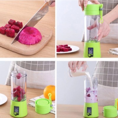 ROAR Pro Fruit Juicer 200 W Juicer Mixer Grinder(AK_900A_ELECTRIC JUICER MIXER GRINDER RECHARGEABLE USB BOTTLE BLENDER SHAKER | 1 Jar | Multicolor)