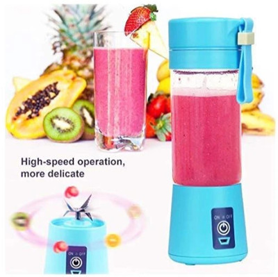 SACRO Pro Fruit Juicer 200 W Juicer Mixer Grinder(AHU_874U_RECHARGEABLE PORTABLE USB JUICER BOTTLE SLECTRIC MIXER BLENDER GRINDER | 1 Jar | Multicolor)