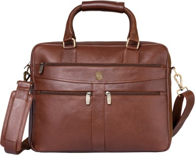 Kruger-Brent Men & Women Brown Messenger Bag