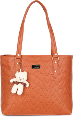 ARNLC Women Tan Hand-held Bag