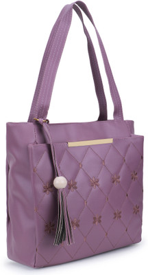 ARNLC Women Purple Hand-held Bag