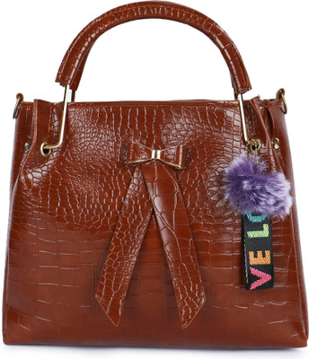WOB Women Brown Messenger Bag