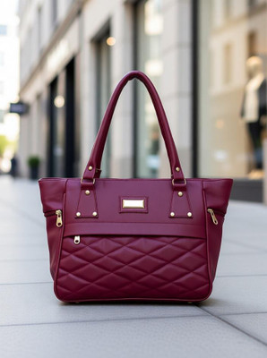 khatushyam collection Women Maroon Hobo