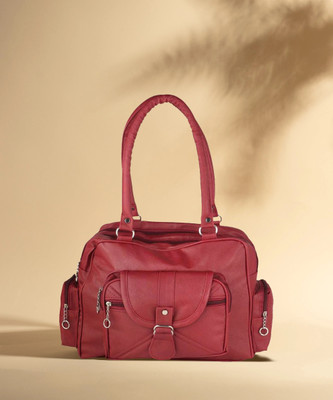 SIRISHA Women Maroon Hand-held Bag