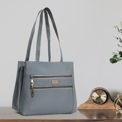 ZOVIM Women Grey Messenger Bag