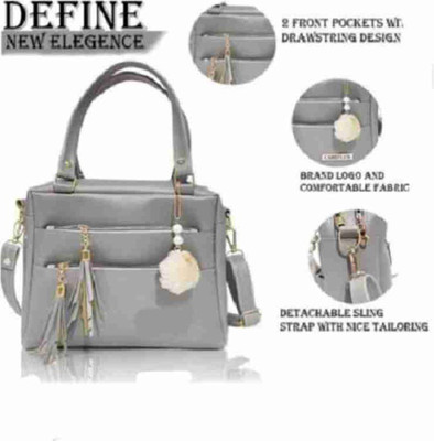 Cleto Grey Sling Bag CT-GY_A7