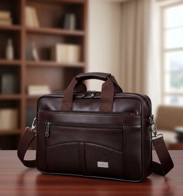 Raylan Men & Women Brown Messenger Bag