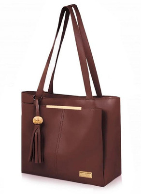 SassyNslaying Women Brown Hand-held Bag