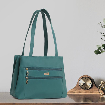 ZOVIM Women Green Messenger Bag