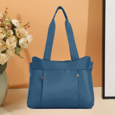 Zaxcer Women Blue Satchel