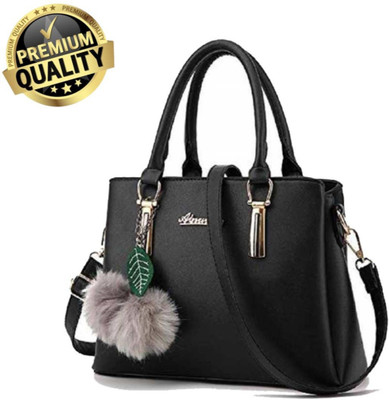 ARK FASHION Women Black Hand-held Bag