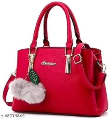 ARK FASHION Women Red Messenger Bag