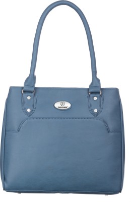 perfect leather Women Blue Shoulder Bag