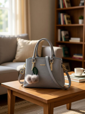 khatushyam collection Women Grey Hobo