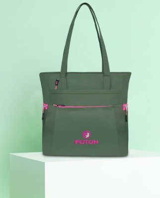 FOTON Women Green, Pink Shoulder Bag