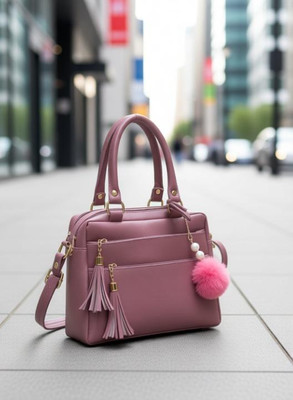 GHAUS COLLECTION Women Pink Satchel