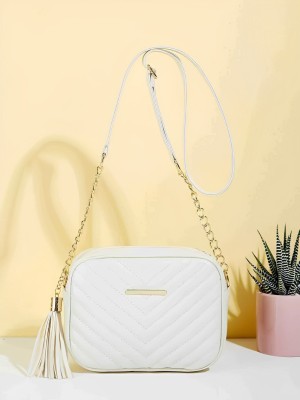 Cleto White Sling Bag CT-CLT MTL_50_WE_28