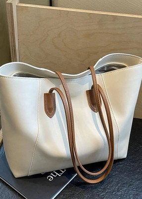 LUFNA Women White Tote