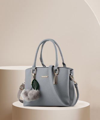 Khatushyam collection Women Grey Hobo
