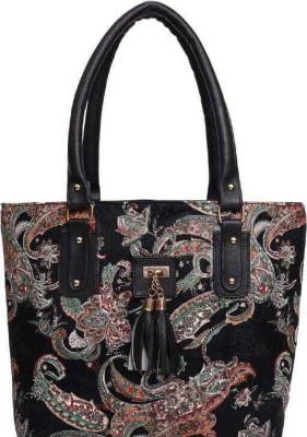 Faisal Collections Women Black Handbag