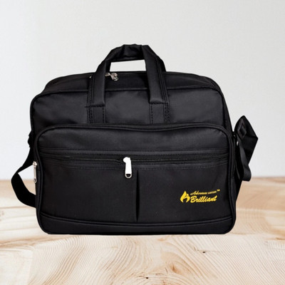 ADVANCE BRILLIANT Men & Women Black Messenger Bag