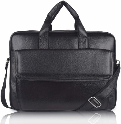 BAGS WORLD Men & Women Black Messenger Bag