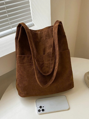 aesthetic Women Brown Tote