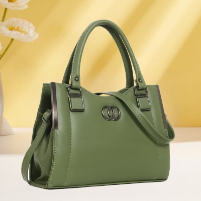 Reprox Women Green Satchel