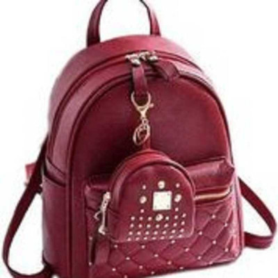 the monaina ceapt Maya Women's Stylish backpacks for women 4 L Backpack(Maroon)