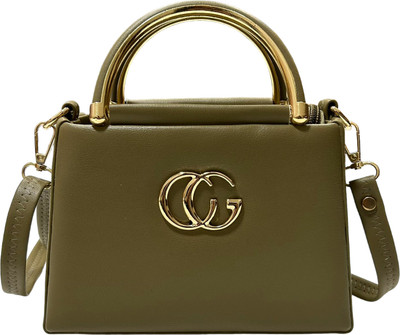 Carissa Women Green Handbag