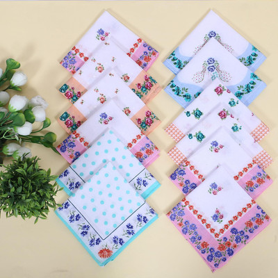 FabSquare Premium 100% Cotton Colorful Floral Prints for women Girls [