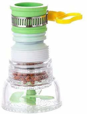 Swastik Creation 360 Degree Adjustable Rotating Water Saving Nozzle Shower Head Faucet 360 Degree Adjustable Rotating Water Saving Nozzle Shower Head Faucet Nozzle Cock Faucet(Single Handle Installation Type)
