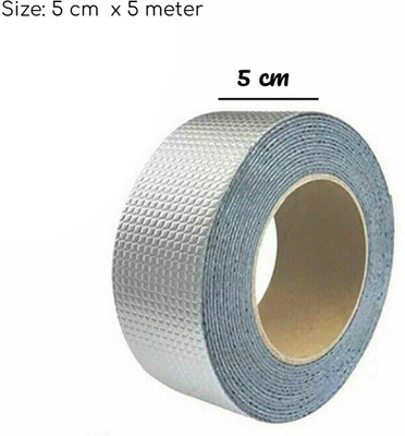 Virtushop single sided Alluminium waterproof tape (Manual)(Set of 1, Silver)