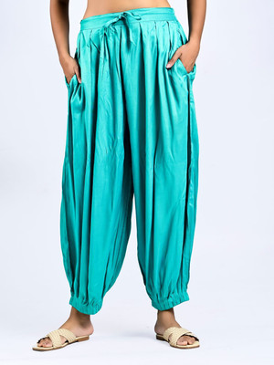 Mirayya Solid Rayon Women Harem Pants