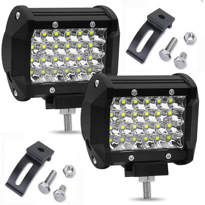 RWT LED Fog Spot Beam Light Cube Bar with Mounting Bracket-519 Fog Lamp Motorbike LED for Bajaj (12 V, 36 W)(Pulsar 180 DTS-i, Pack of 2)
