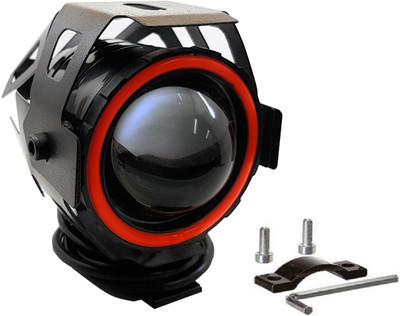 AutoPowerz Red Led fog light single Fog Lamp Car LED (12 V, 12 W)(Thar, Pack of 1)