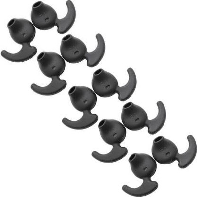 BBS PRO Silicone Soft Earbuds In The Ear Headphone Cushion (Pack of 10, Black) In The Ear Headphone Cushion(Pack of 10, Black)