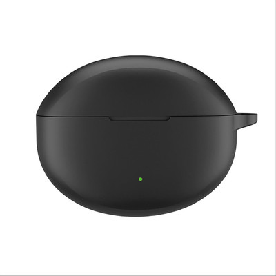 StyleOxx Silicone Velcro Earbuds Case For oneplus 3 pro case compatible(Silicone Case Cover for OnePluss Pro 3 / Nord buds 3 Pro, Black)