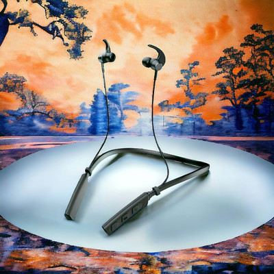 GPQ STORE Rokerz 235 Pro Wireless Bluetooth Neckband(0.2393 Bluetooth(Black, In the Ear)