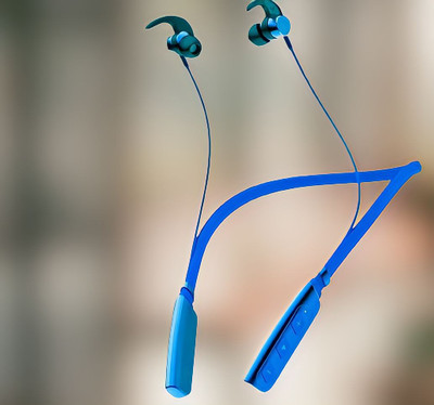 GPQ STORE Rokerz 235 Pro Wireless Bluetooth Neckband(0B.1084 Bluetooth(Blue, In the Ear)