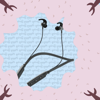 GPQ STORE Rokerz 235 Pro Wireless Bluetooth Neckband(0.1845 Bluetooth(Black, In the Ear)